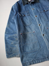 Load image into Gallery viewer, 1970s JCPenney Big Mac Blanket Lined Denim Chore Jacket - L