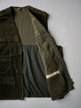 Load image into Gallery viewer, 1970s Euro Corduroy Workwear Vest - L