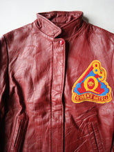 Load image into Gallery viewer, 1980's Queens Leather Varsity Jacket - S