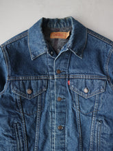 Load image into Gallery viewer, 1970/80s Made in USA Levi's Blanket Lined Denim Jacket - M