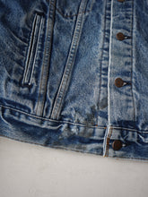 Load image into Gallery viewer, 1980s Made in USA Levi's Flannel Lined Denim Jacket - S