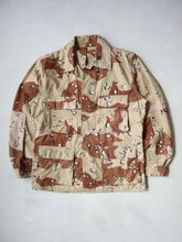 Load image into Gallery viewer, 1990's U.S Army Cookie Camo Field Shirt - M