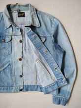 Load image into Gallery viewer, 1960s Wrangler 124MJ Selvedge Denim Jacket with Repairs - L
