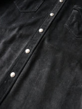 Load image into Gallery viewer, Polo Ralph Lauren Suede Leather Western Shirt - L

