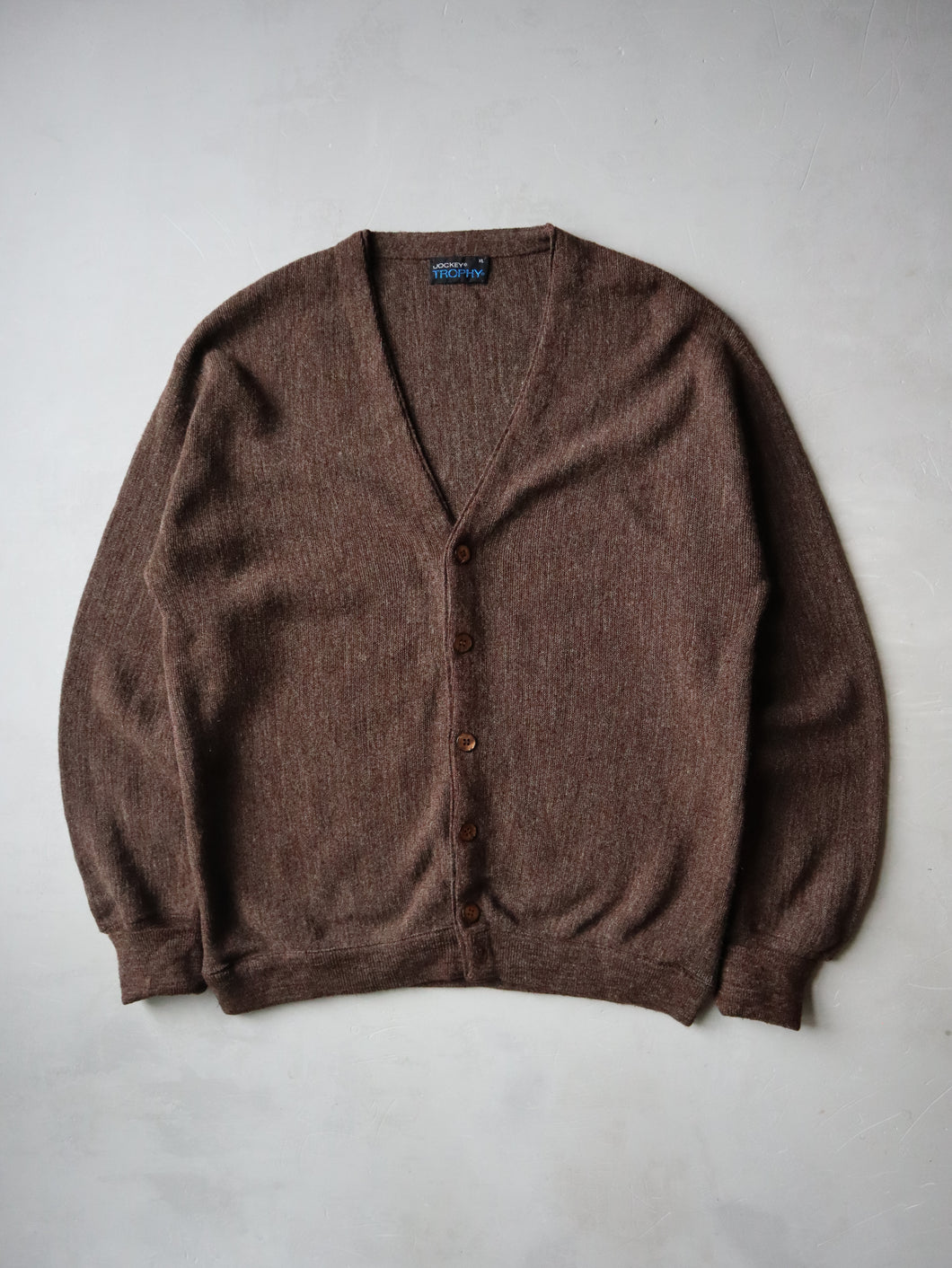 1980s Jockey Trophy Cardigan - M