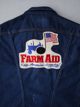 Load image into Gallery viewer, 1970&#39;s Wrangler Farm Aid Cut-Off Vest - M
