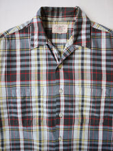 Load image into Gallery viewer, 1960s Ohrbach's Loop Collar Plaid Shirt - M
