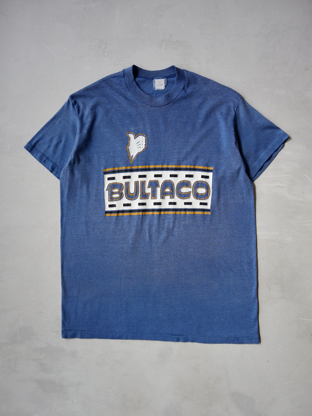 1970's Faded Bultaco Motocross Racing T-Shirt -  S