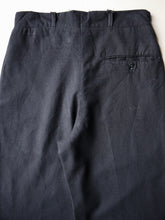 Load image into Gallery viewer, 1960s Rare Royal Canadian Navy Wool Bell Bottom Sailor Trousers - 29"
