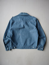Load image into Gallery viewer, 1970s Selvedge Lightweight Denim Work Jacket - M
