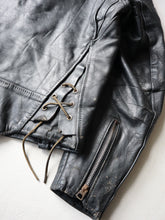 Load image into Gallery viewer, 1970s Distressed Schott Perfecto Leather Biker Jacket - S
