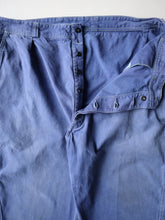 Load image into Gallery viewer, 1970s Faded French Workwear Pleated Pants - 36"
