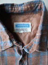 Load image into Gallery viewer, 1970s Faded Cranbrook Flannel Shirt - L
