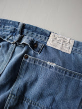 Load image into Gallery viewer, Heavily Repaired and Distressed RRL Buckle Back Jeans - 38"
