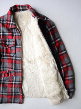 Load image into Gallery viewer, 1970s Plaid Sherpa Lined Hunting Jacket - M/L
