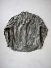 Load image into Gallery viewer, 1990&#39;s Rattlers Tree Bark Camo Flannel Shirt - M
