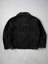 Load image into Gallery viewer, 1970&#39;s Native American Suede Leather Fringe Jacket - XL
