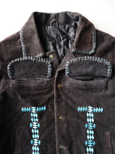 Load image into Gallery viewer, 1970&#39;s Native American Suede Leather Fringe Jacket - XL
