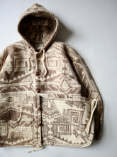 Load image into Gallery viewer, Hand Made in Ecuador Hooded Wool Jacket - L
