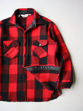 Load image into Gallery viewer, 1970s Woolrich Buffalo Plaid Wool Blend Shirt - L
