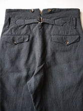 Load image into Gallery viewer, 1940s Euro Wool Buckleback Work Pants - 30"

