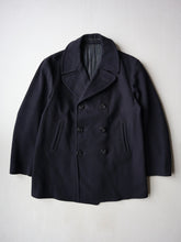 Load image into Gallery viewer, 1970s U.S Navy Wool Peacoat - L
