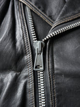 Load image into Gallery viewer, 1970s Made in Canada Leather Biker Jacket - M
