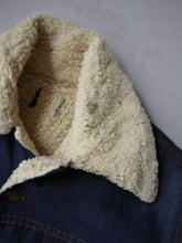 Load image into Gallery viewer, 1970&#39;s Roebucks Sherpa Lined Denim Jacket - M/L
