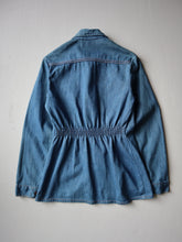 Load image into Gallery viewer, 1970s Wrangler Safari Style Denim Jacket - XXS
