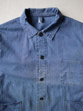 Load image into Gallery viewer, 1960s Thrashed German HBT Chore Jacket - L
