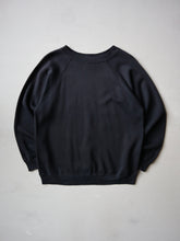 Load image into Gallery viewer, 1980&#39;s Faded Black Raglan Sweatshirt - M
