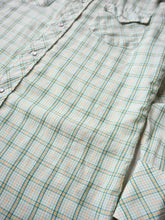 Load image into Gallery viewer, 1970s Distressed Western Pearl Snap Shirt - XS/S
