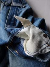 Load image into Gallery viewer, 1980s Faded &amp; Distressed Sears Roebucks Bootcut Jeans - 34"

