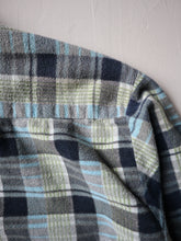 Load image into Gallery viewer, 1970s Distressed Happy Wear Flannel Shirt - M
