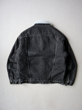 Load image into Gallery viewer, 1980s Distressed Levi's Sherpa Lined Denim Jacket - M
