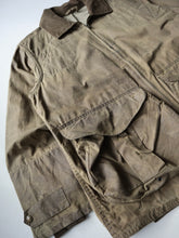 Load image into Gallery viewer, 2000s Filson Waxed Field Jacket with Suede Collar - L
