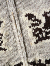 Load image into Gallery viewer, 1980s Kanata Cowichan Knit Zip Up - M
