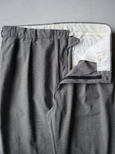 Load image into Gallery viewer, 1990&#39;s Polo Ralph Lauren Mini Houndstooth Pleated Pants - 34&quot;
