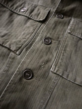 Load image into Gallery viewer, 1960s Dutch Army HBT Field Shirt - S
