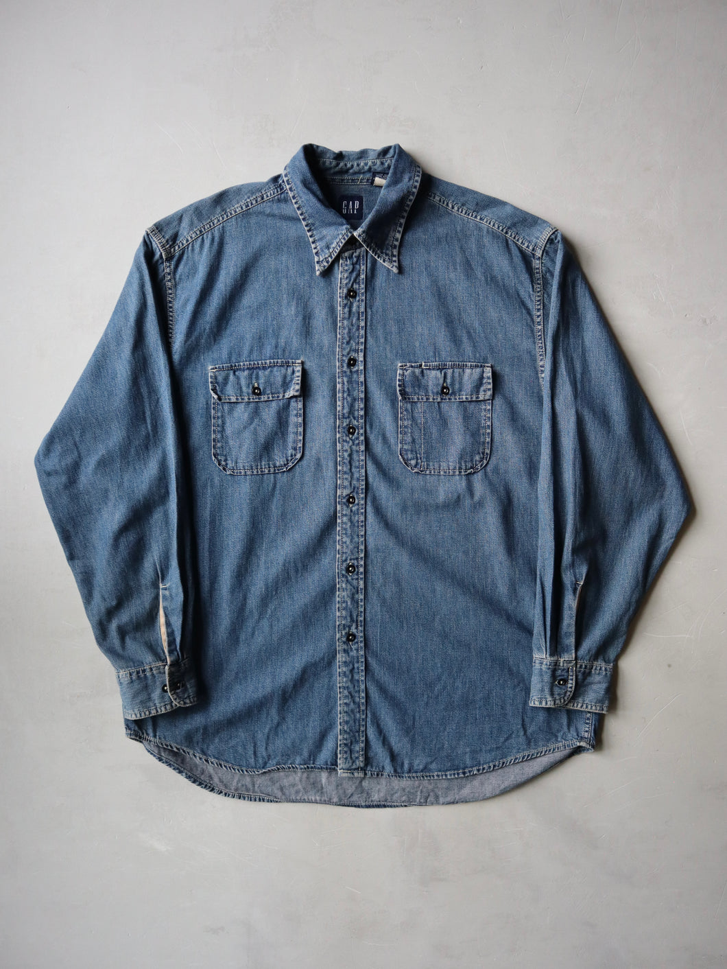 1990s GAP Chambray Shirt - XL