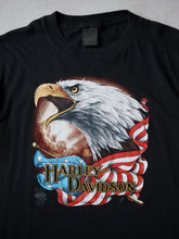 Load image into Gallery viewer, 1980s 3D Emblem Myers Harley Davidson T-Shirt - S
