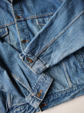 Load image into Gallery viewer, 1980s Marlboro Denim Jacket - XL
