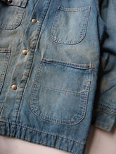 Load image into Gallery viewer, 1980&#39;s Thrashed Sears Chore Jacket - M
