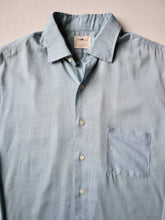 Load image into Gallery viewer, 1960s Penneys Towncraft Powder Blue French Cuff Shirt - M/L
