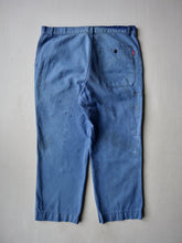 Load image into Gallery viewer, 1970s Two Tone French Workwear Pants - 34"
