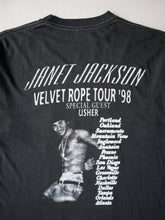 Load image into Gallery viewer, 1990s Bootleg Janet Jackson Velvet Rope Tour T-Shirt - M/L
