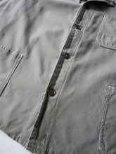Load image into Gallery viewer, 1970s Faded Green Euro Chore Jacket - M
