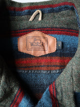 Load image into Gallery viewer, 1990s Woolrich Striped Southwest Blanket Coat - L
