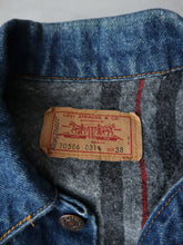 Load image into Gallery viewer, 1980s Made in USA Levi&#39;s Blanket Lined Denim Jacket - XS/S
