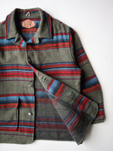 Load image into Gallery viewer, 1990s Woolrich Striped Southwest Blanket Coat - L
